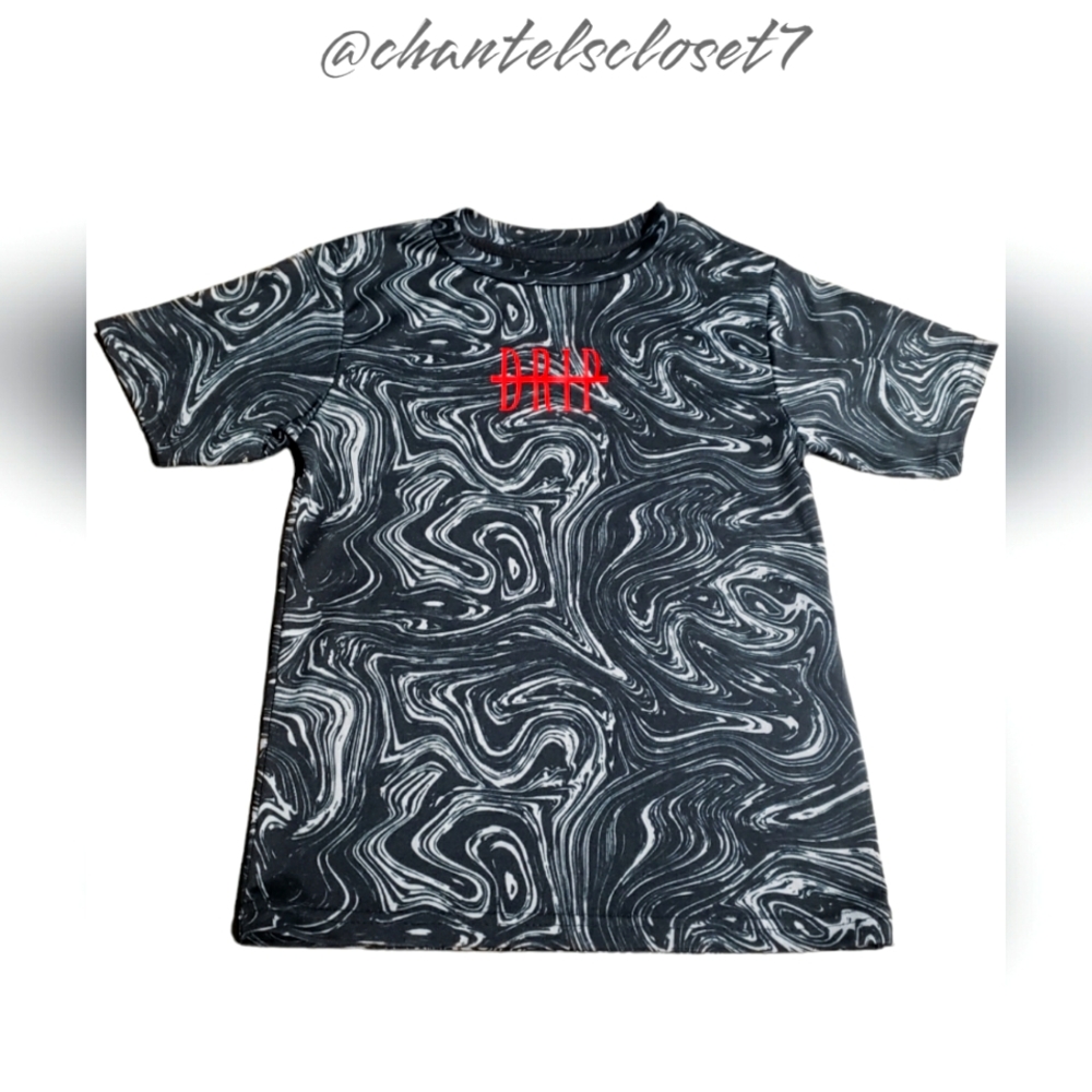 🏷2 For $20!!🏷R GSTR Brand UV Protectant T-shirt - Black Marble Color - Kids